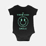 Smile At The Camera-Baby-Basic-Onesie-demonigote