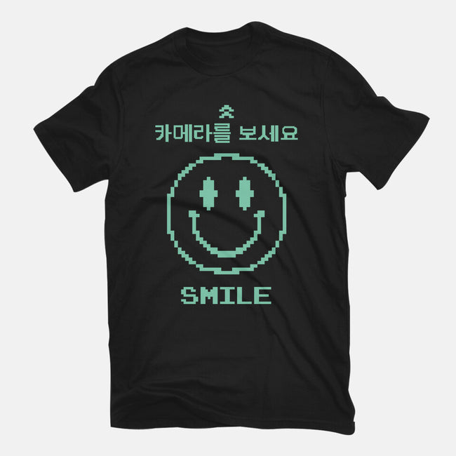 Smile At The Camera-Womens-Fitted-Tee-demonigote