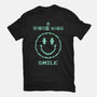 Smile At The Camera-Womens-Fitted-Tee-demonigote