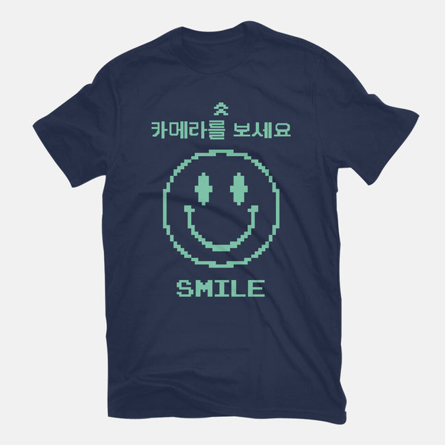 Smile At The Camera-Womens-Fitted-Tee-demonigote