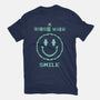 Smile At The Camera-Womens-Fitted-Tee-demonigote