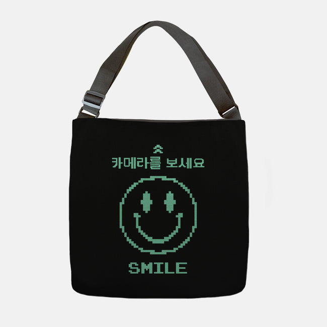 Smile At The Camera-None-Adjustable Tote-Bag-demonigote