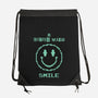 Smile At The Camera-None-Drawstring-Bag-demonigote