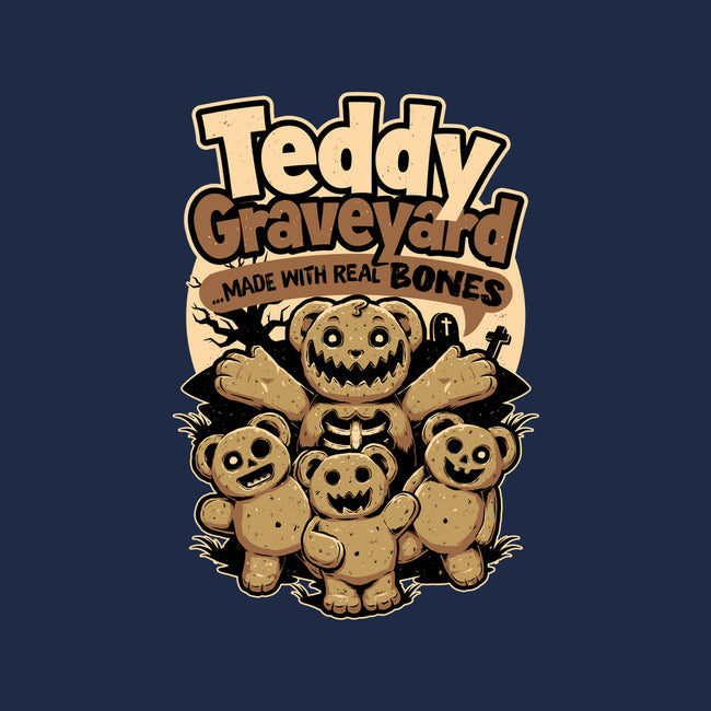 Teddy Graveyard Snack-None-Stretched-Canvas-Studio Mootant