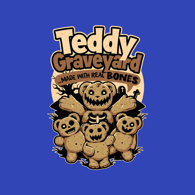 Teddy Graveyard Snack-None-Fleece-Blanket-Studio Mootant