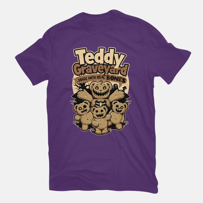 Teddy Graveyard Snack-Womens-Fitted-Tee-Studio Mootant