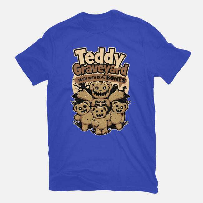 Teddy Graveyard Snack-Womens-Fitted-Tee-Studio Mootant