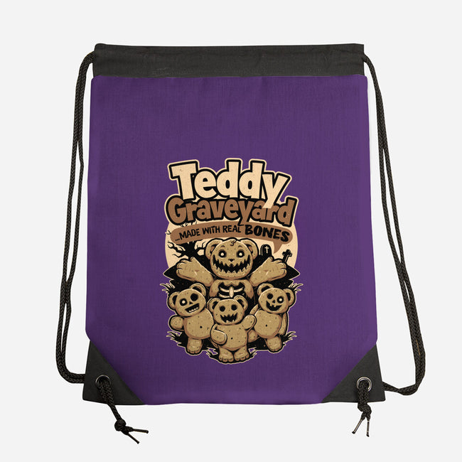 Teddy Graveyard Snack-None-Drawstring-Bag-Studio Mootant