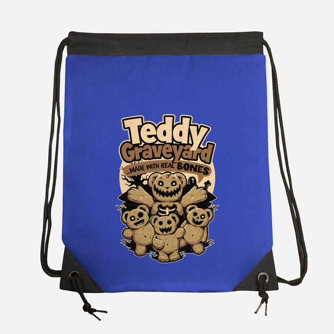 Teddy Graveyard Snack-None-Drawstring-Bag-Studio Mootant