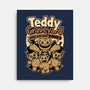 Teddy Graveyard Snack-None-Stretched-Canvas-Studio Mootant