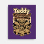 Teddy Graveyard Snack-None-Stretched-Canvas-Studio Mootant