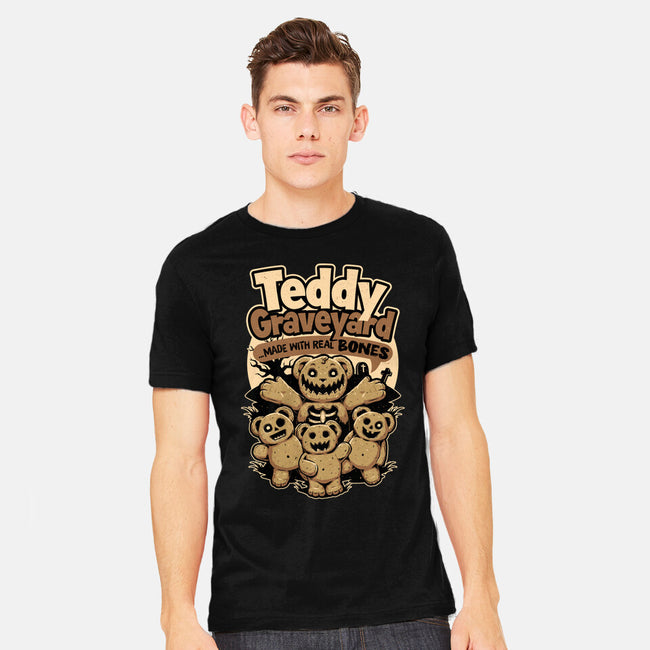 Teddy Graveyard Snack-Mens-Heavyweight-Tee-Studio Mootant