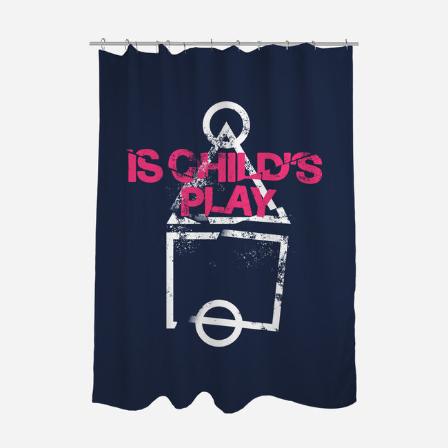 Is Child's Play-None-Polyester-Shower Curtain-demonigote