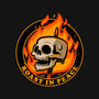 Marshmallow Skull Fire-None-Adjustable Tote-Bag-Studio Mootant