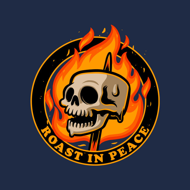 Marshmallow Skull Fire-Mens-Basic-Tee-Studio Mootant