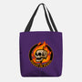 Marshmallow Skull Fire-None-Basic Tote-Bag-Studio Mootant