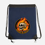 Marshmallow Skull Fire-None-Drawstring-Bag-Studio Mootant