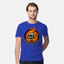 Marshmallow Skull Fire-Mens-Premium-Tee-Studio Mootant