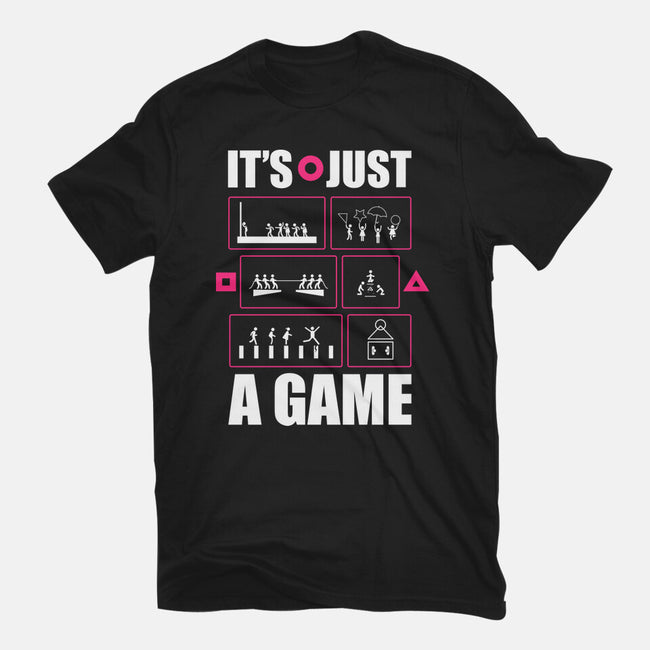 Just A Game-Womens-Basic-Tee-demonigote