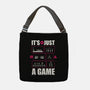 Just A Game-None-Adjustable Tote-Bag-demonigote