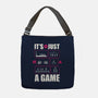 Just A Game-None-Adjustable Tote-Bag-demonigote
