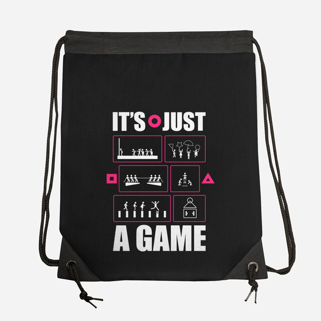 Just A Game-None-Drawstring-Bag-demonigote