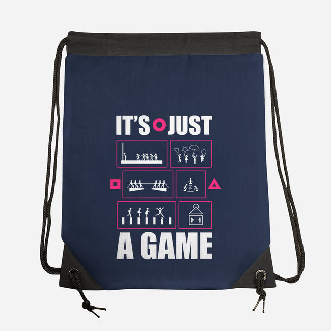 Just A Game-None-Drawstring-Bag-demonigote