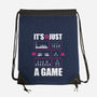 Just A Game-None-Drawstring-Bag-demonigote
