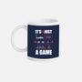 Just A Game-None-Mug-Drinkware-demonigote