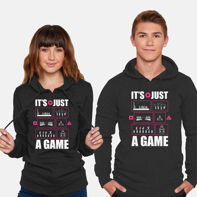 Just A Game-Unisex-Pullover-Sweatshirt-demonigote