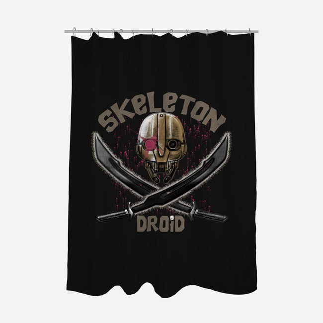 Skeleton Droid-None-Polyester-Shower Curtain-Samuel