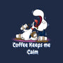 Keeps Me Calm-Unisex-Basic-Tee-MaxoArt