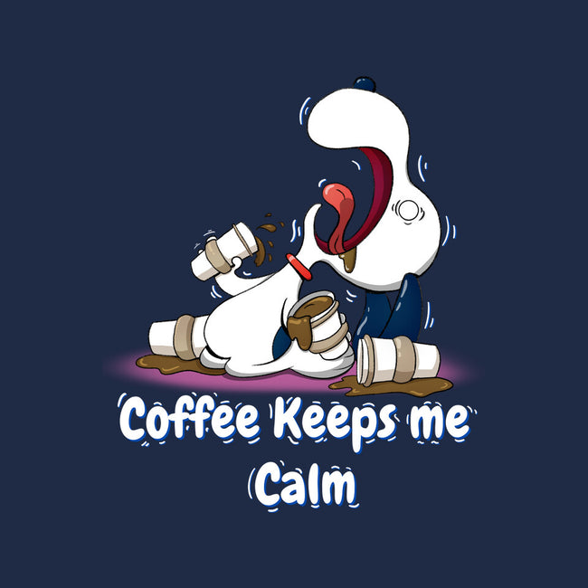 Keeps Me Calm-None-Drawstring-Bag-MaxoArt