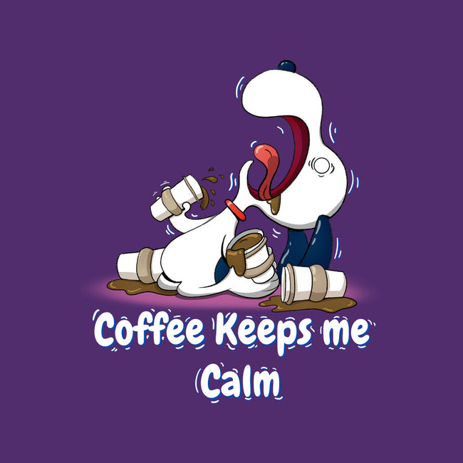 Keeps Me Calm-None-Drawstring-Bag-MaxoArt