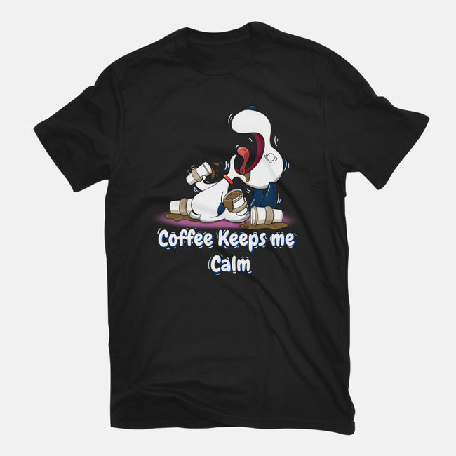 Keeps Me Calm-Unisex-Basic-Tee-MaxoArt