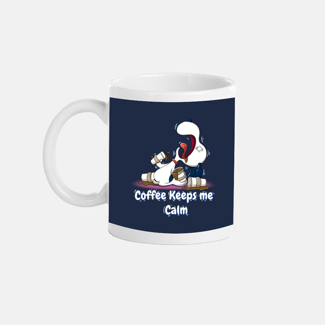 Keeps Me Calm-None-Mug-Drinkware-MaxoArt