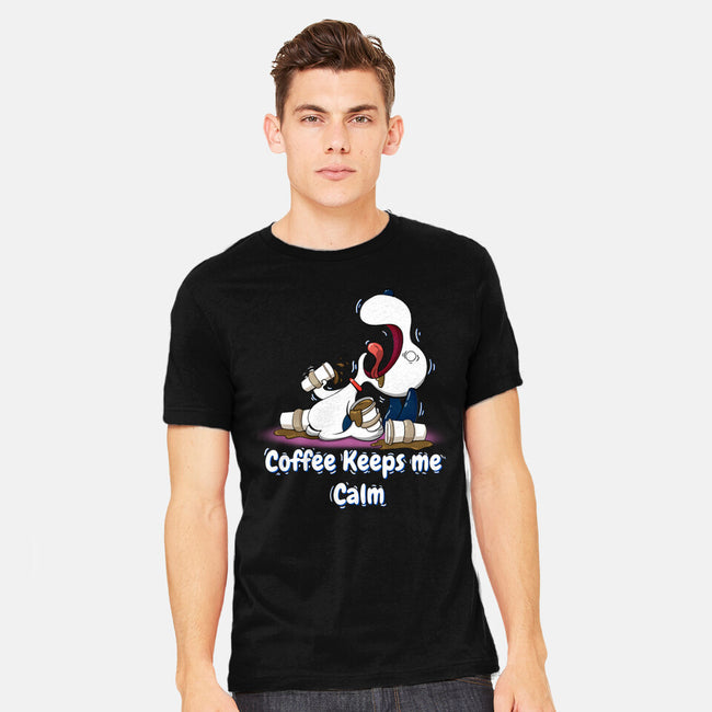 Keeps Me Calm-Mens-Heavyweight-Tee-MaxoArt