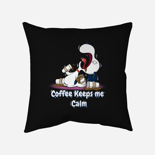 Keeps Me Calm-None-Removable Cover w Insert-Throw Pillow-MaxoArt