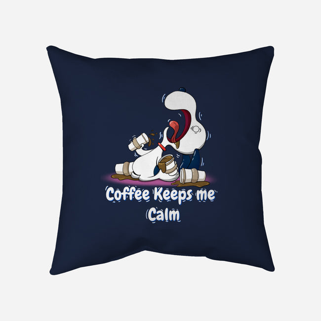 Keeps Me Calm-None-Removable Cover w Insert-Throw Pillow-MaxoArt