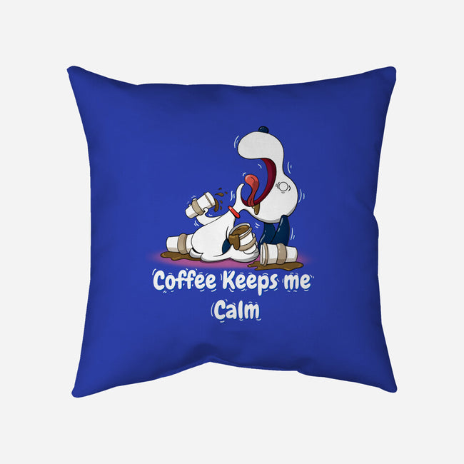 Keeps Me Calm-None-Removable Cover w Insert-Throw Pillow-MaxoArt