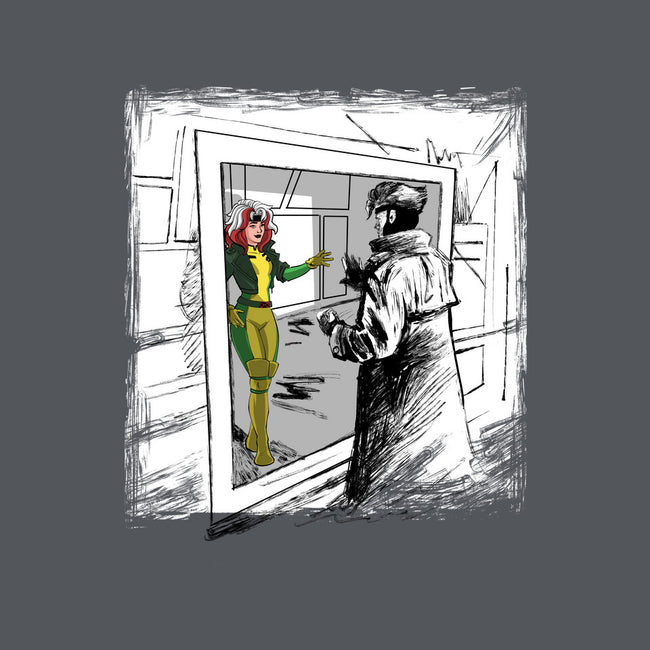 Take On Me Mon Cheri-Womens-Basic-Tee-zascanauta