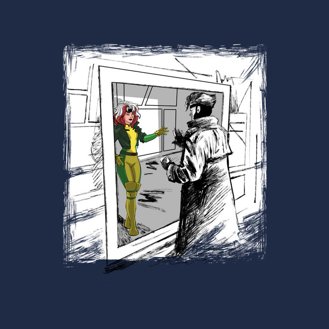 Take On Me Mon Cheri-Womens-Fitted-Tee-zascanauta