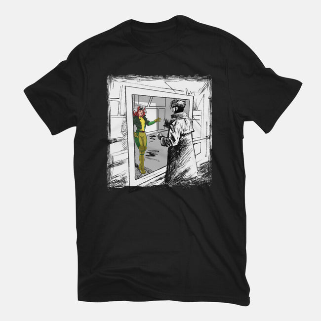 Take On Me Mon Cheri-Womens-Fitted-Tee-zascanauta