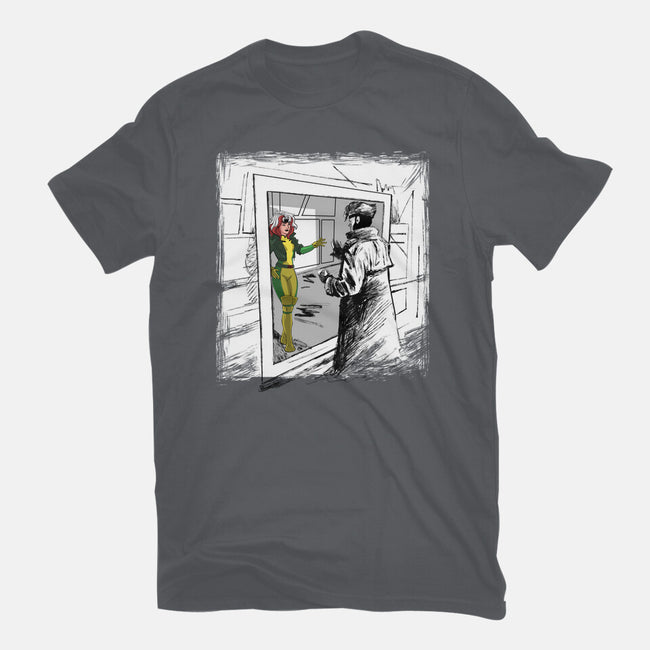 Take On Me Mon Cheri-Womens-Fitted-Tee-zascanauta