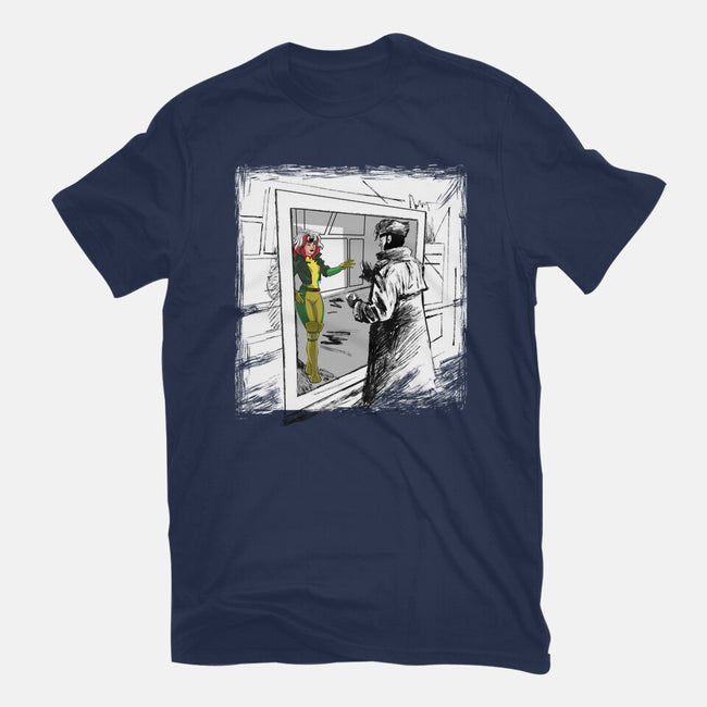 Take On Me Mon Cheri-Womens-Fitted-Tee-zascanauta