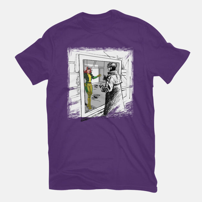 Take On Me Mon Cheri-Womens-Fitted-Tee-zascanauta