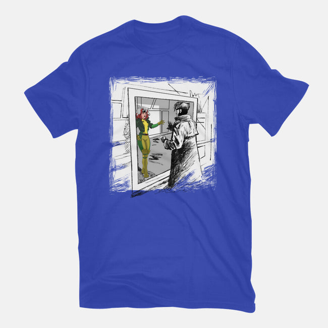 Take On Me Mon Cheri-Womens-Fitted-Tee-zascanauta