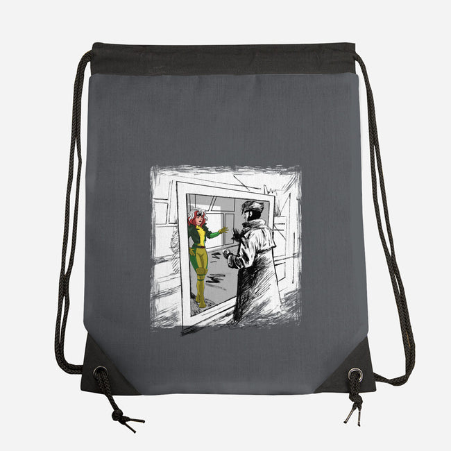 Take On Me Mon Cheri-None-Drawstring-Bag-zascanauta