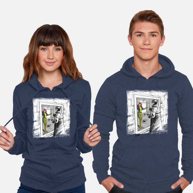 Take On Me Mon Cheri-Unisex-Pullover-Sweatshirt-zascanauta