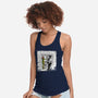 Take On Me Mon Cheri-Womens-Racerback-Tank-zascanauta